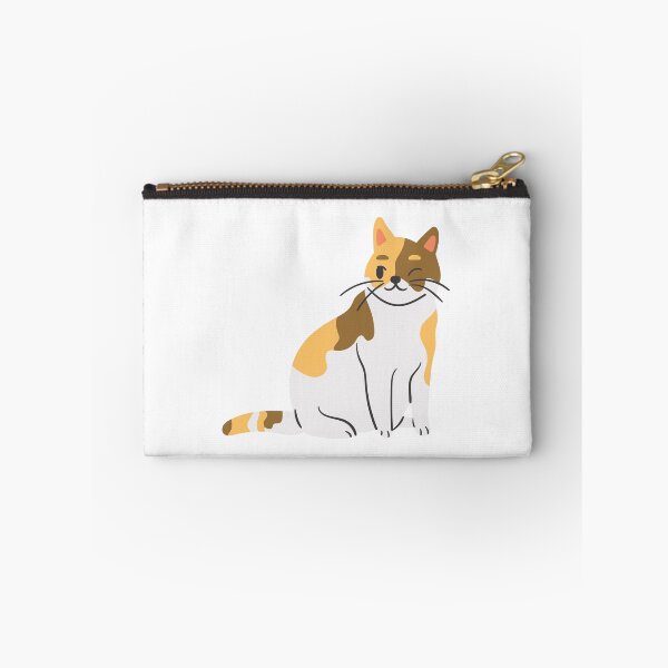 Item preview, Cute Winking Calico Cat Cartoon Illustration  designed and sold by LunaVales.