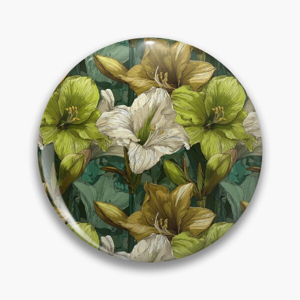 Item preview, Ornamental Amaryllis Texture - Tropical Flower Pattern   - Christmas Gifts For Dad designed and sold by RoyalStarsPatts.