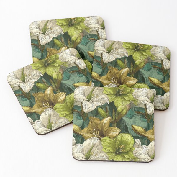 Item preview, Ornamental Amaryllis Texture - Tropical Flower Pattern   - Christmas Gifts For Dad designed and sold by RoyalStarsPatts.