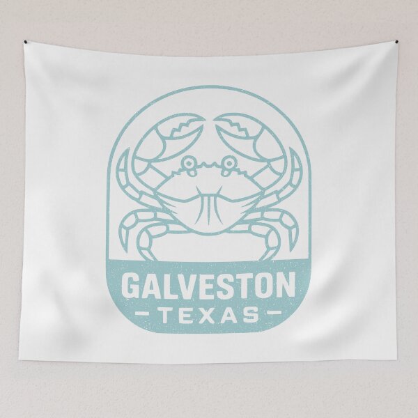 Item preview, Galveston Texas Crab Coastal Beach Vacation designed and sold by AntiqueImages.