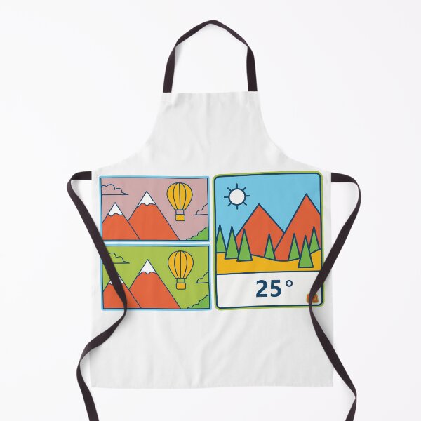 Item preview, Minimalist Travel Infographic 25 Degrees Mountain Landscape Hot Air Balloon Streetwear Graphic designed and sold by DesignArtist.ia.