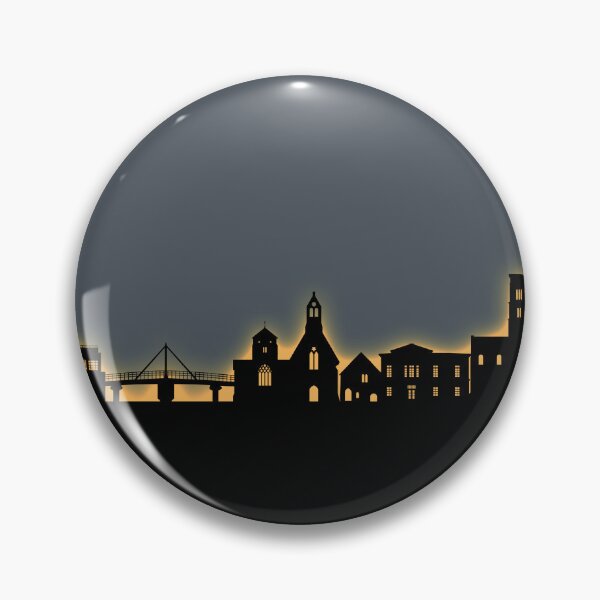 Item preview, Shoreham-by-Sea England Skyline designed and sold by ArtPrints.