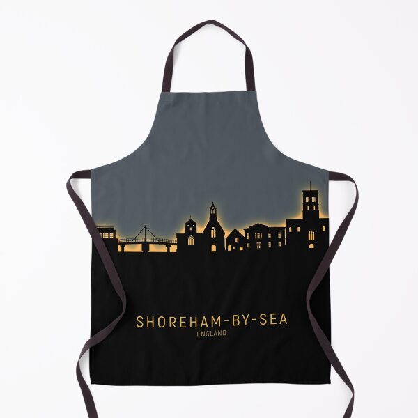 Item preview, Shoreham-by-Sea England Skyline designed and sold by ArtPrints.
