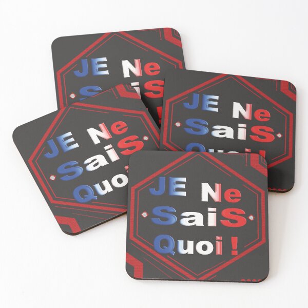 Item preview, "I don't know what" – Blue, white & red designed and sold by Alan-David.