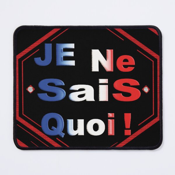 Item preview, "I don't know what" – Blue, white & red designed and sold by Alan-David.