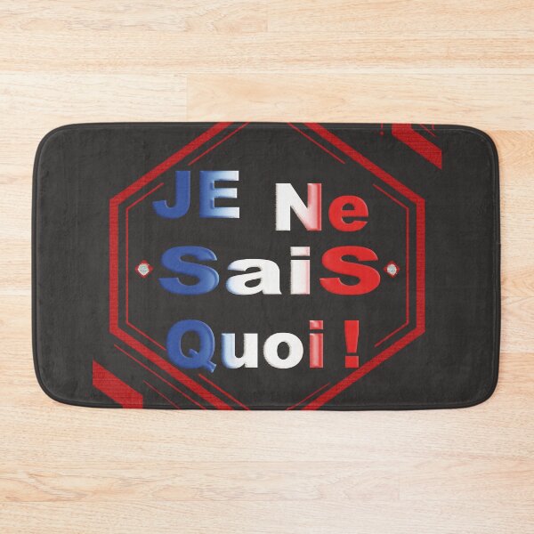Item preview, "I don't know what" – Blue, white & red designed and sold by Alan-David.