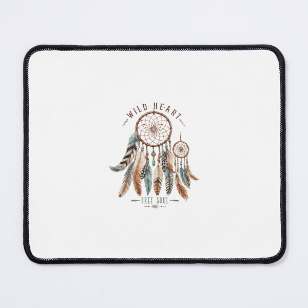 Item preview, Wild Heart Free Soul Dreamcatcher Boho Illustration designed and sold by RaresS.