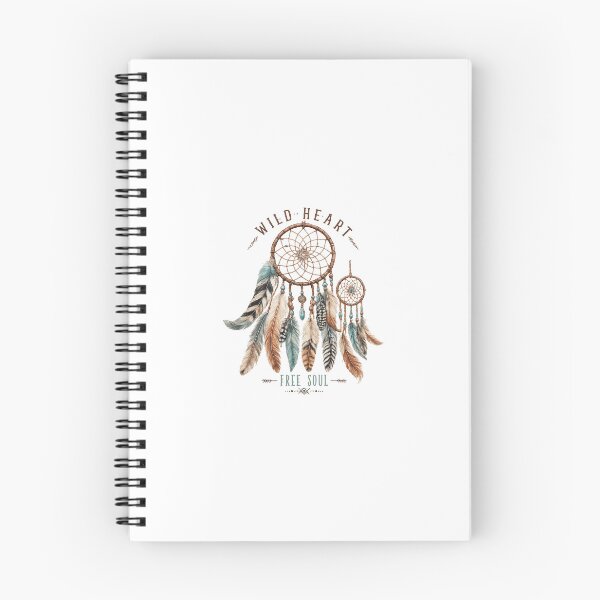 Item preview, Wild Heart Free Soul Dreamcatcher Boho Illustration designed and sold by RaresS.