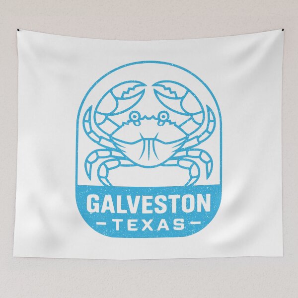 Item preview, Galveston Texas Crab Beach Travel designed and sold by AntiqueImages.