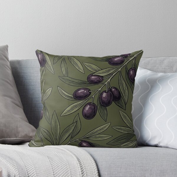 Item preview, Minimalist Olive Tree Branch Retro Aesthetic Pop Art designed and sold by Fatomfatom.