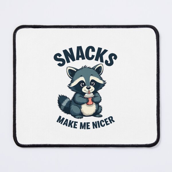 Item preview, Snacks Make Me Nicer designed and sold by MaciejRudzinsky.