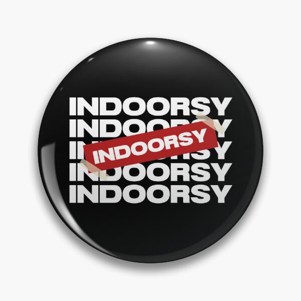Item preview, Indoorsy's repeating typography designed and sold by aspanguji.
