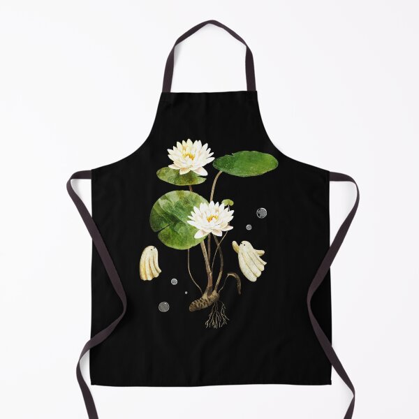 Item preview, Water Lily Ghosts Botanical Illustration Study designed and sold by katherineblower.