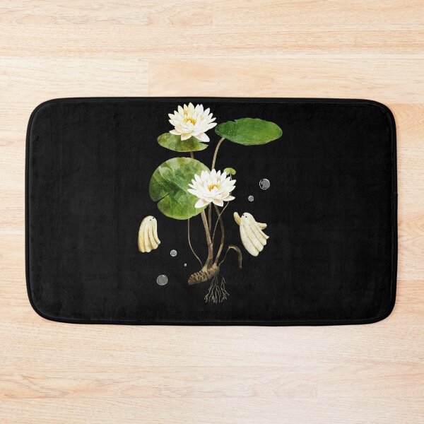 Item preview, Water Lily Ghosts Botanical Illustration Study designed and sold by katherineblower.