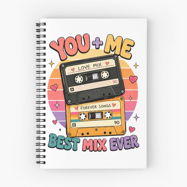 Item preview, Retro Mixtape Valentine You + Me Best Mix Ever designed and sold by zerastore.