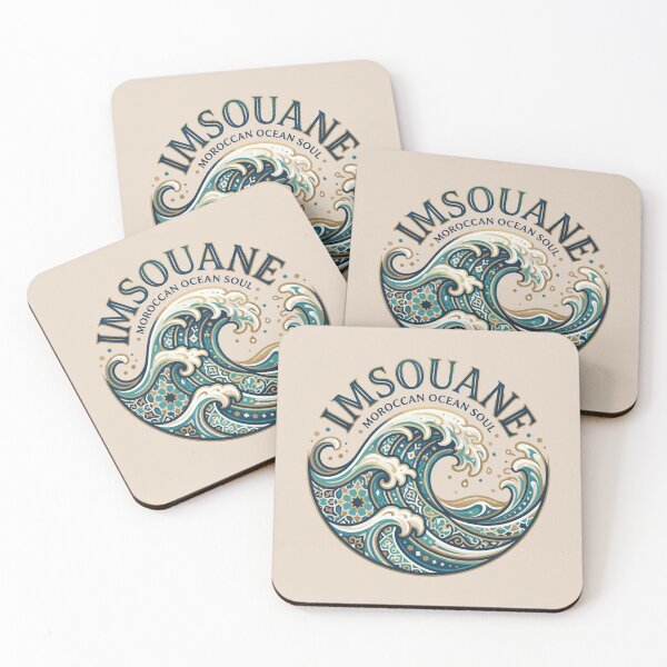 Item preview, lmsouane Morocco, Surf, Tea & Atlantic Coastal Vibes designed and sold by bihtti.