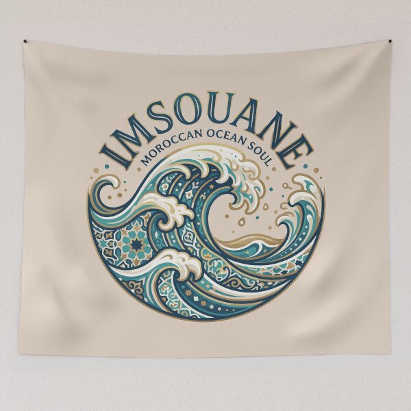 Item preview, lmsouane Morocco, Surf, Tea & Atlantic Coastal Vibes designed and sold by bihtti.