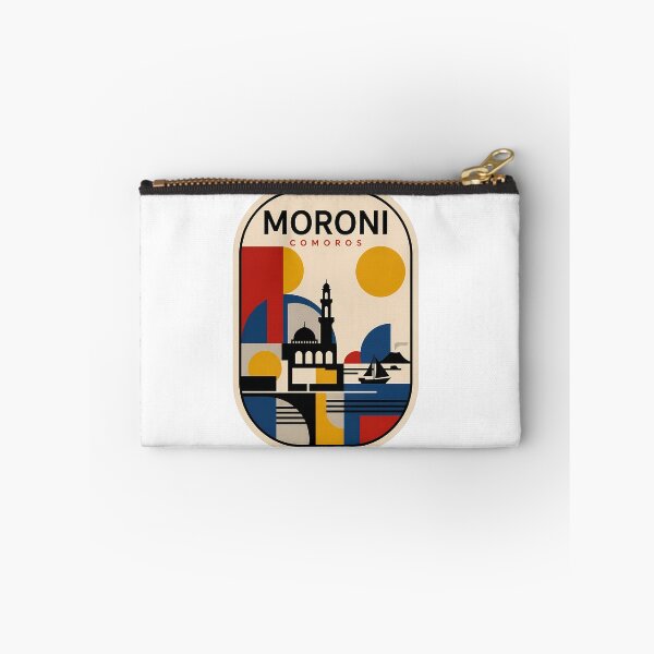 Item preview, Vintage Moroni Comoros Geometric Travel Cityscape designed and sold by k3rstman1.