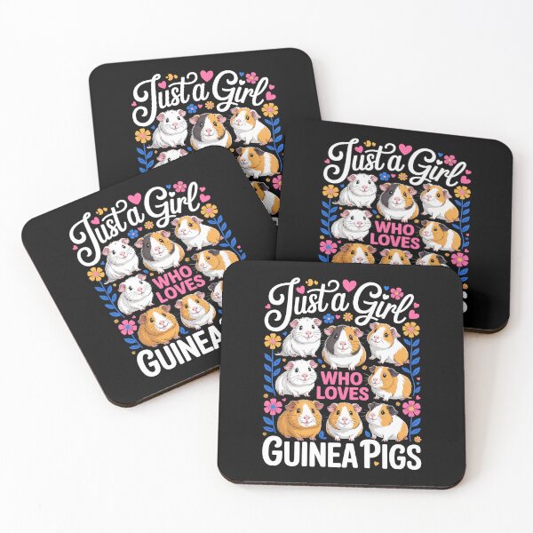 Item preview, Just a Girl who loves Guinea Pigs designed and sold by jkrphoto.
