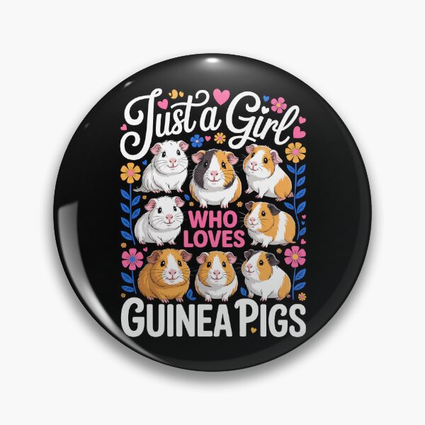 Item preview, Just a Girl who loves Guinea Pigs designed and sold by jkrphoto.