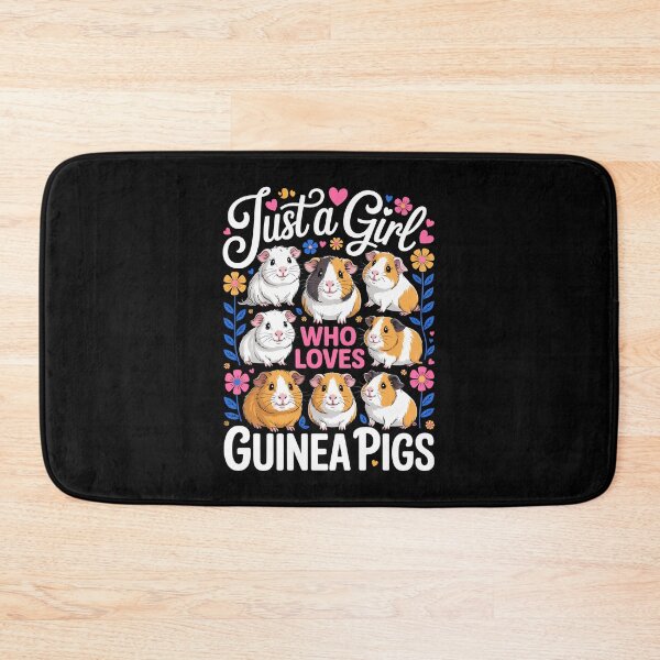 Item preview, Just a Girl who loves Guinea Pigs designed and sold by jkrphoto.