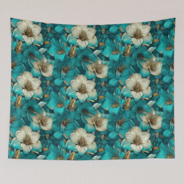 Item preview, Wild Amaryllis Texture - Hawaiian Flower Pattern   - Christmas Gifts For Him designed and sold by RoyalStarsPatts.