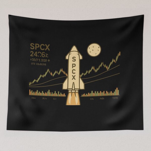 Item preview, SPCX investor IPO Speculation Stock Market Design designed and sold by TEEJAMBOREE.