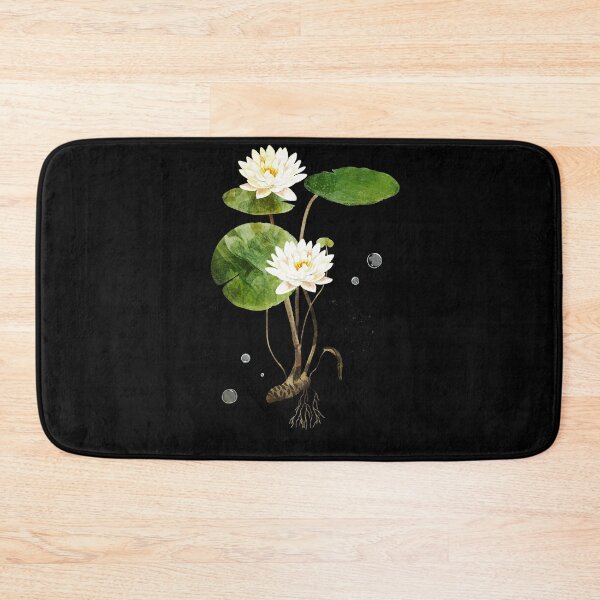 Item preview, Water Lily Botanical Illustration Study designed and sold by katherineblower.