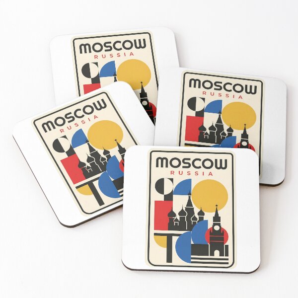 Item preview, Minimalist Moscow Russia Geometric City Landmark designed and sold by k3rstman1.