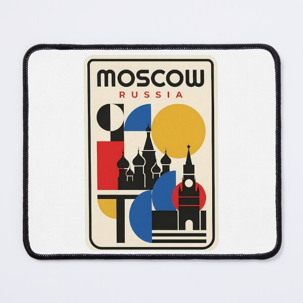 Item preview, Minimalist Moscow Russia Geometric City Landmark designed and sold by k3rstman1.