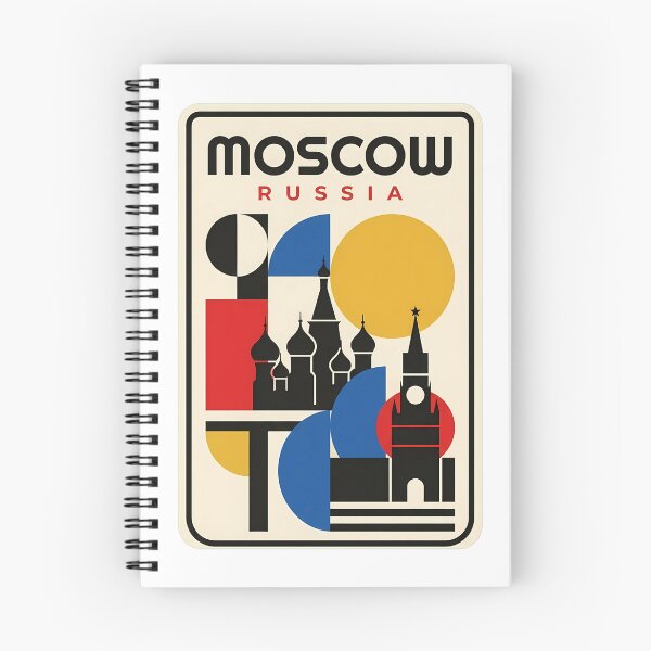 Item preview, Minimalist Moscow Russia Geometric City Landmark designed and sold by k3rstman1.