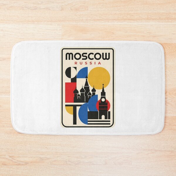 Item preview, Minimalist Moscow Russia Geometric City Landmark designed and sold by k3rstman1.