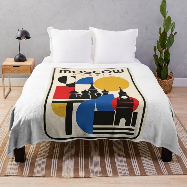 Item preview, Minimalist Moscow Russia Geometric City Landmark designed and sold by k3rstman1.