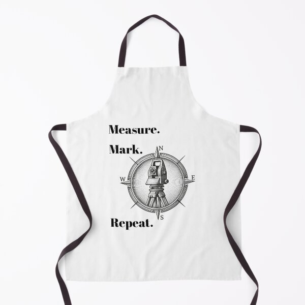 Item preview, Measure. Mark. Repeat. Gift Idea For Land Surveyors designed and sold by Glitch-Cult.