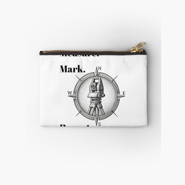 Item preview, Measure. Mark. Repeat. Gift Idea For Land Surveyors designed and sold by Glitch-Cult.