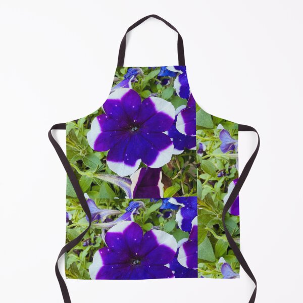 Item preview, Starry Purple and White Bi-Color Petunia Flower designed and sold by BalkanBloom.