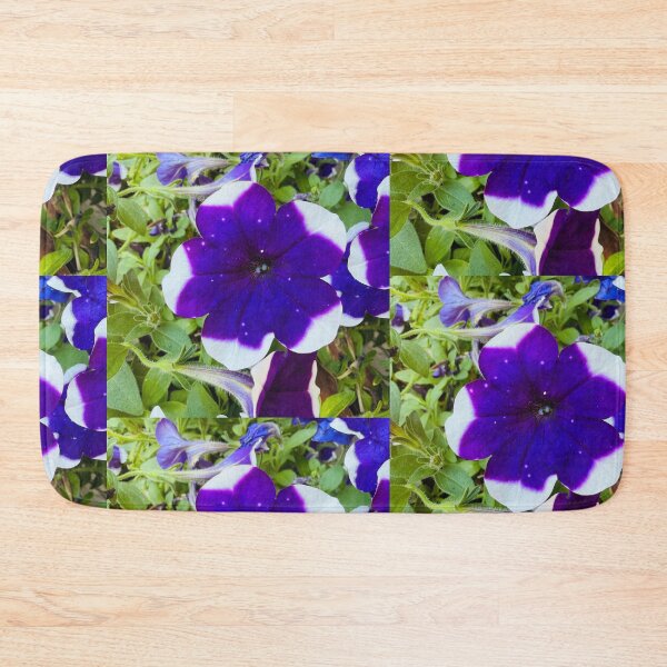 Item preview, Starry Purple and White Bi-Color Petunia Flower designed and sold by BalkanBloom.
