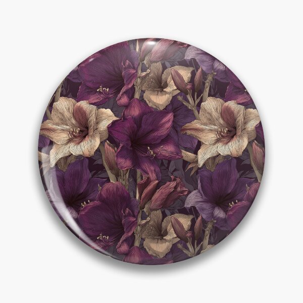 Item preview, Blooming Amaryllis Print  - Botanical Garden Pattern   - Christmas Gifts For Husband designed and sold by RoyalStarsPatts.