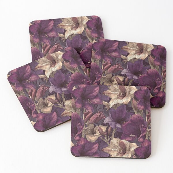 Item preview, Blooming Amaryllis Print  - Botanical Garden Pattern   - Christmas Gifts For Husband designed and sold by RoyalStarsPatts.
