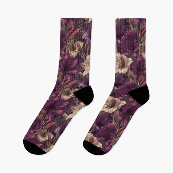 Item preview, Blooming Amaryllis Print  - Botanical Garden Pattern   - Christmas Gifts For Husband designed and sold by RoyalStarsPatts.