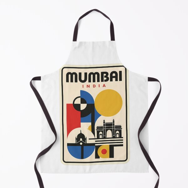 Item preview, Mumbai India Gateway of India Retro Geometric designed and sold by k3rstman1.