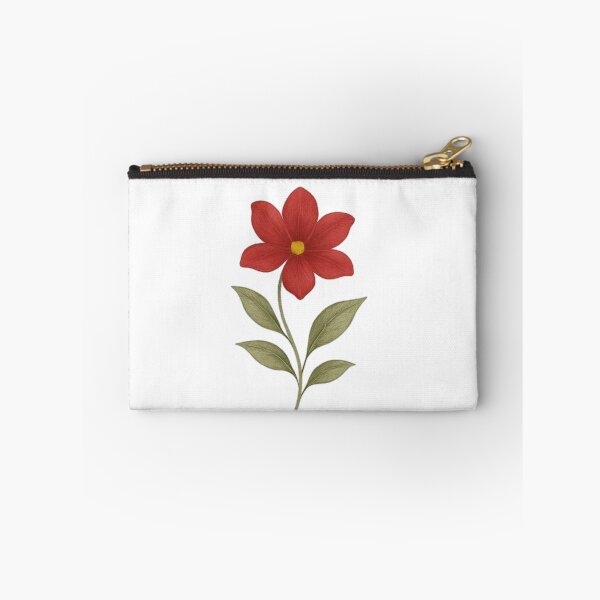 Item preview, Red Watercolor Flower Print | Botanical Floral Illustration | Vintage Style Wall Art Gift designed and sold by The-SilentPlace.