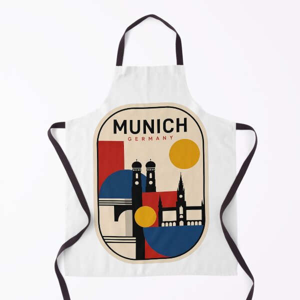 Item preview, Munich Germany Retro Minimalist City Skyline designed and sold by k3rstman1.