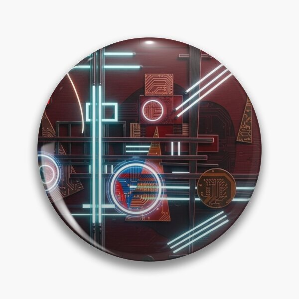 Item preview, Dull Red - Reimagining Kandinsky designed and sold by GiroScience.