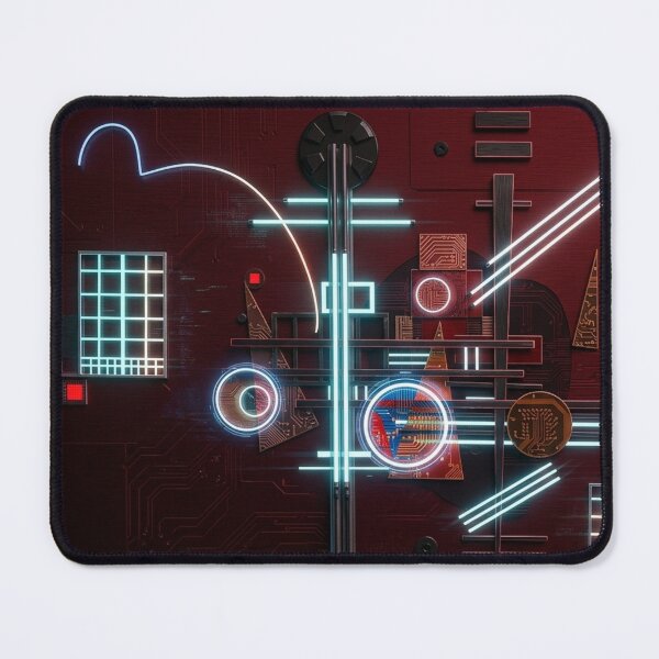 Item preview, Dull Red - Reimagining Kandinsky designed and sold by GiroScience.