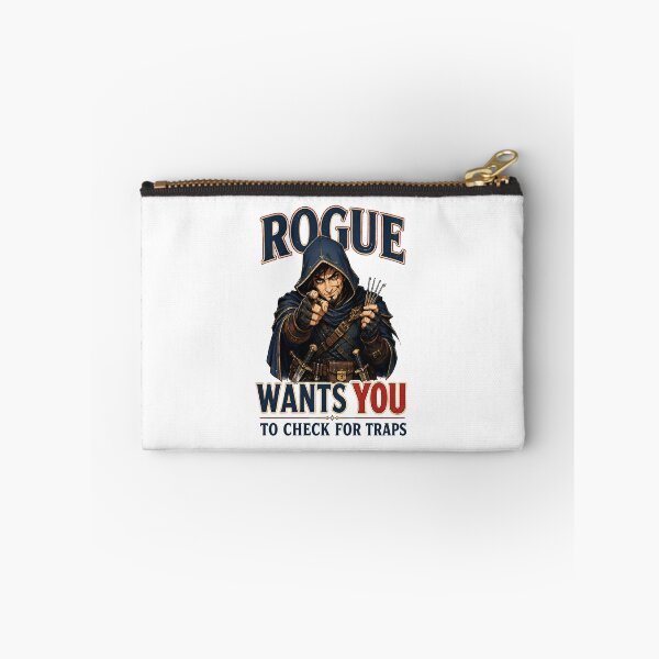 Item preview, Rogue Wants You To Check For Traps Funny Design designed and sold by Fenay Designs.