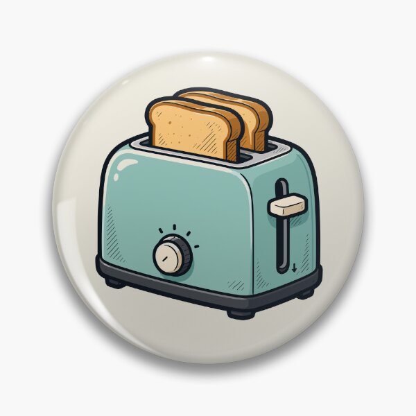 Artikelvorschau, Retro-Türkis-Toaster mit Toastfunktion, Frühstücks-Küchengerät-Design entworfen und verkauft von American Spirit.