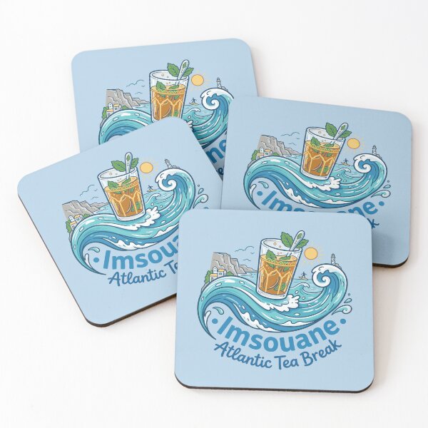 Item preview, lmsouane Morocco, Surf, Tea & Atlantic Coastal Vibes designed and sold by bihtti.