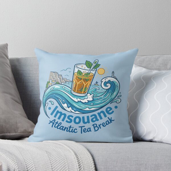 Item preview, lmsouane Morocco, Surf, Tea & Atlantic Coastal Vibes designed and sold by bihtti.