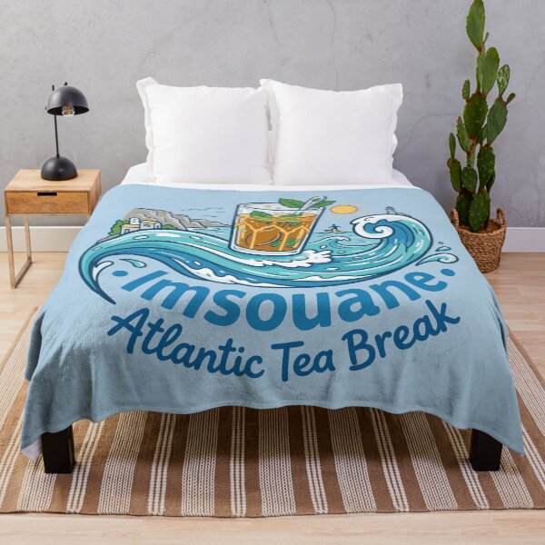 Item preview, lmsouane Morocco, Surf, Tea & Atlantic Coastal Vibes designed and sold by bihtti.